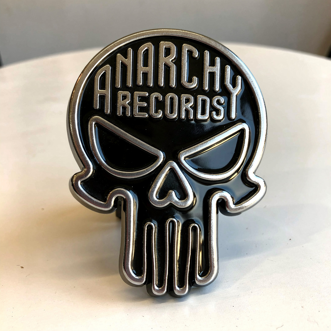 Металлический логотип-пин Anarchy Records